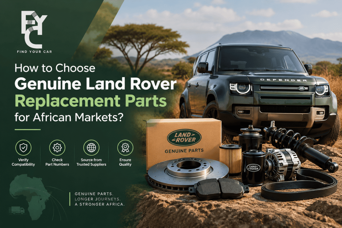 Genuine Land Rover Replacement Parts for African Markets